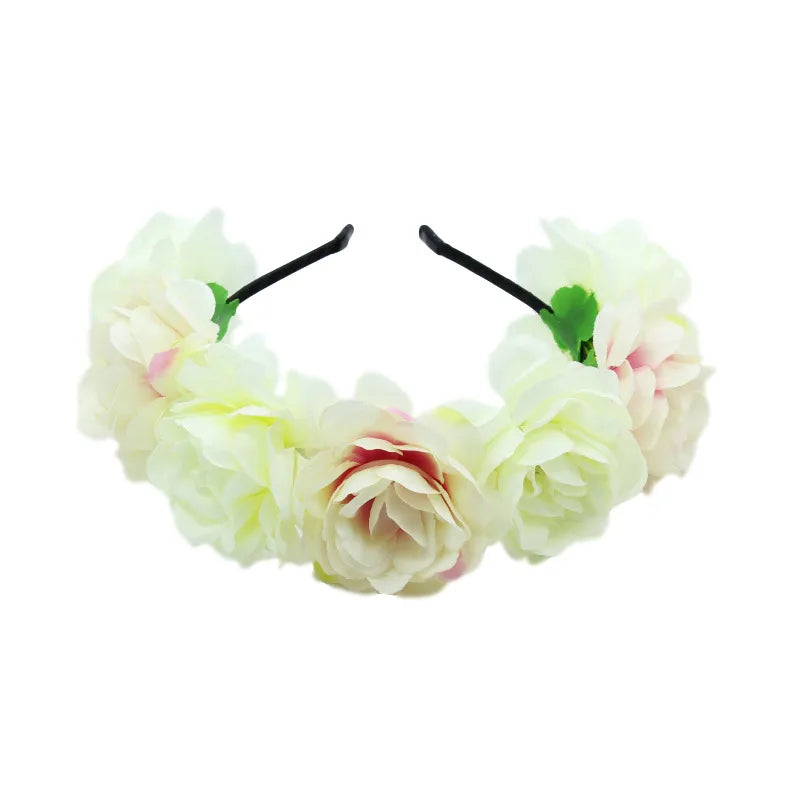 Women'S Simple Style Classic Style Flower Cloth Hair Band