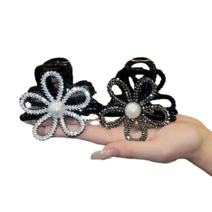 Women'S Simple Style Classic Style Flower Plastic Inlay Hair Claws