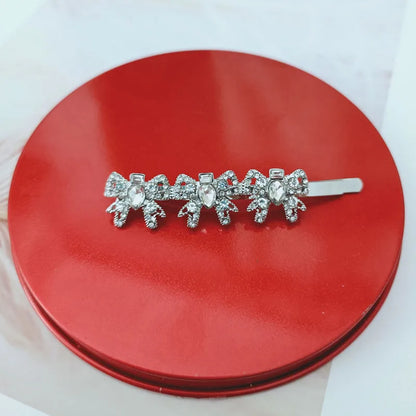 Women'S Simple Style Classic Style Letter Alloy Inlay Rhinestones Hair Clip