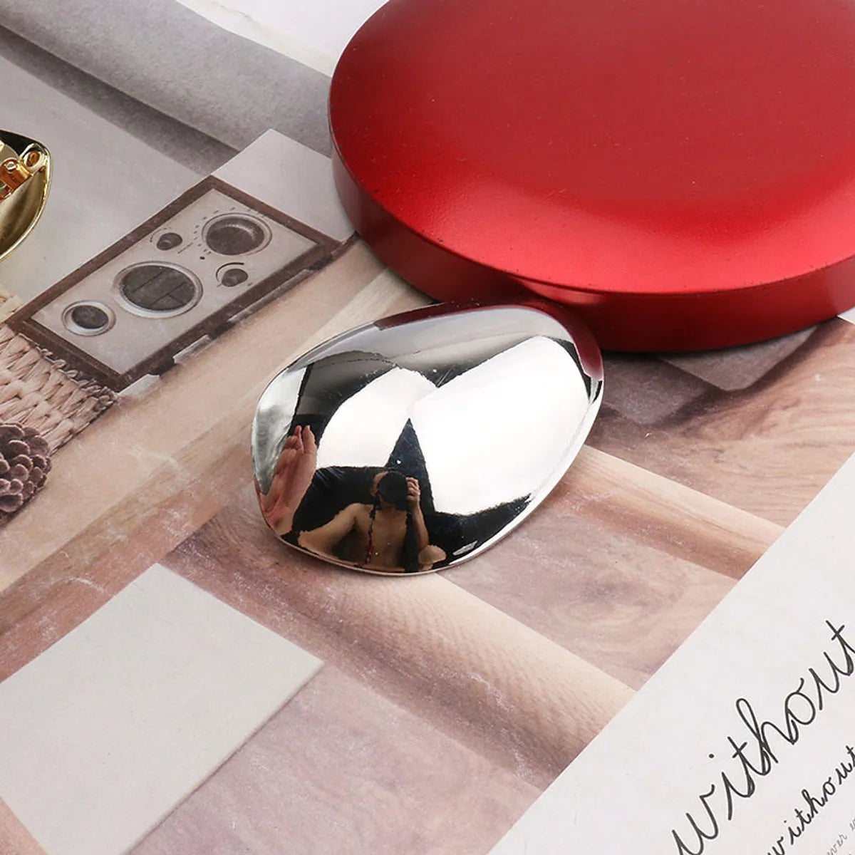 Women'S Simple Style Classic Style Solid Color Alloy Plating Hair Clip