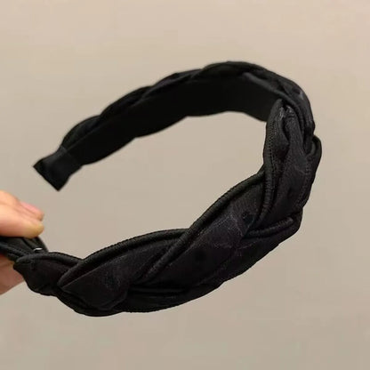 Women'S Simple Style Classic Style Solid Color Cloth Hair Band