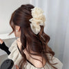Women'S Simple Style Classic Style Solid Color Gauze Hair Claws