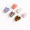 Women'S Simple Style Color Block Acetic Acid Sheets Hair Claws