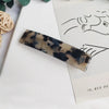 Women'S Simple Style Color Block Acetic Acid Sheets Hair Clip