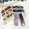 Women'S Simple Style Color Block Acetic Acid Sheets Hair Clip