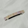 Women'S Simple Style Color Block Acetic Acid Sheets Handmade Hair Clip