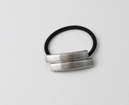 Women'S Simple Style Color Block Alloy Hair Tie