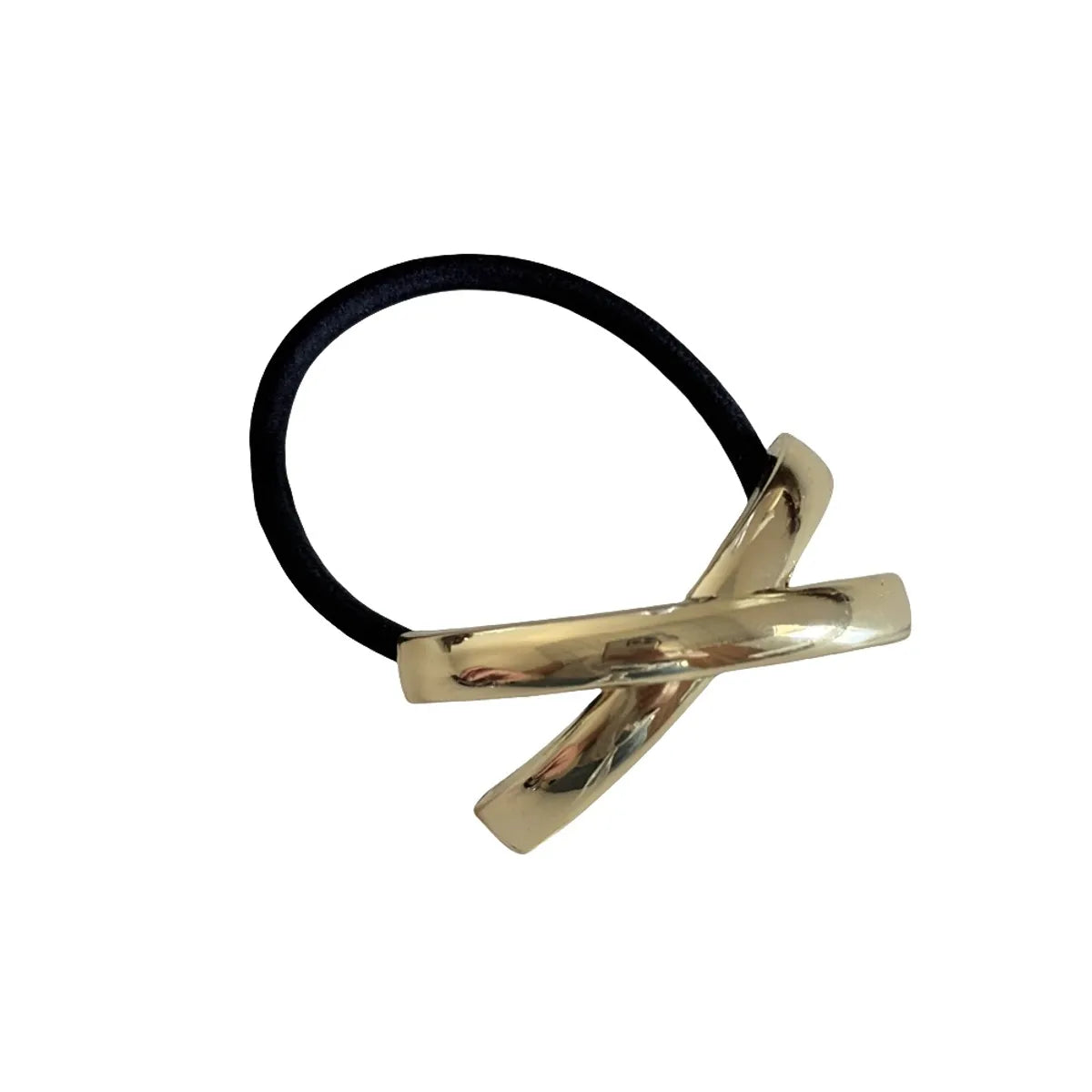 Women'S Simple Style Commute Geometric Alloy Hair Tie