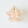 Women'S Simple Style Flower Plastic Resin Hair Claws