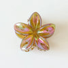 Women'S Simple Style Flower Plastic Resin Hair Claws