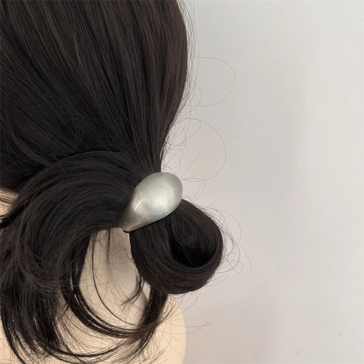 Women'S Simple Style Geometric Alloy Cloth Hair Tie