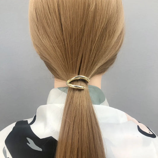 Women'S Simple Style Geometric Alloy Plating Hair Clip