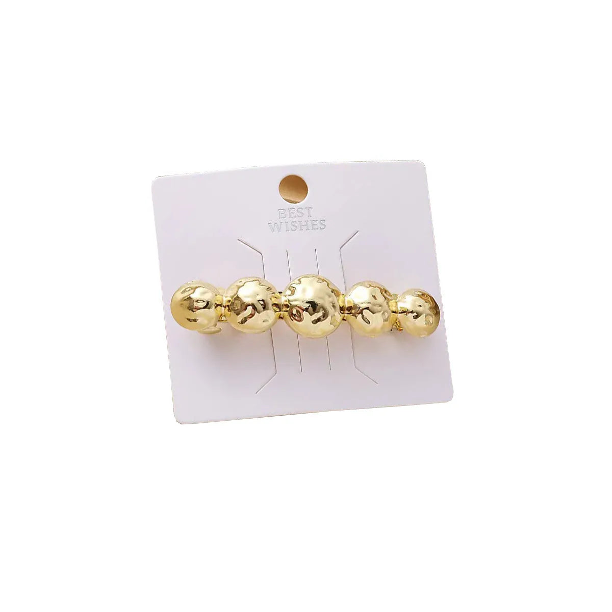 Women'S Simple Style Geometric Alloy Plating Hair Clip