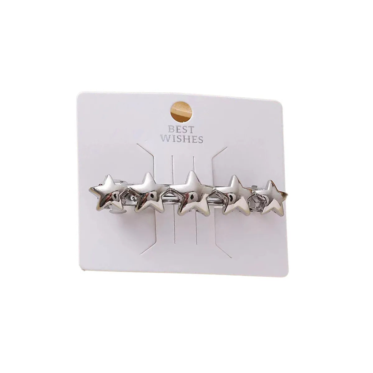 Women'S Simple Style Geometric Alloy Plating Hair Clip