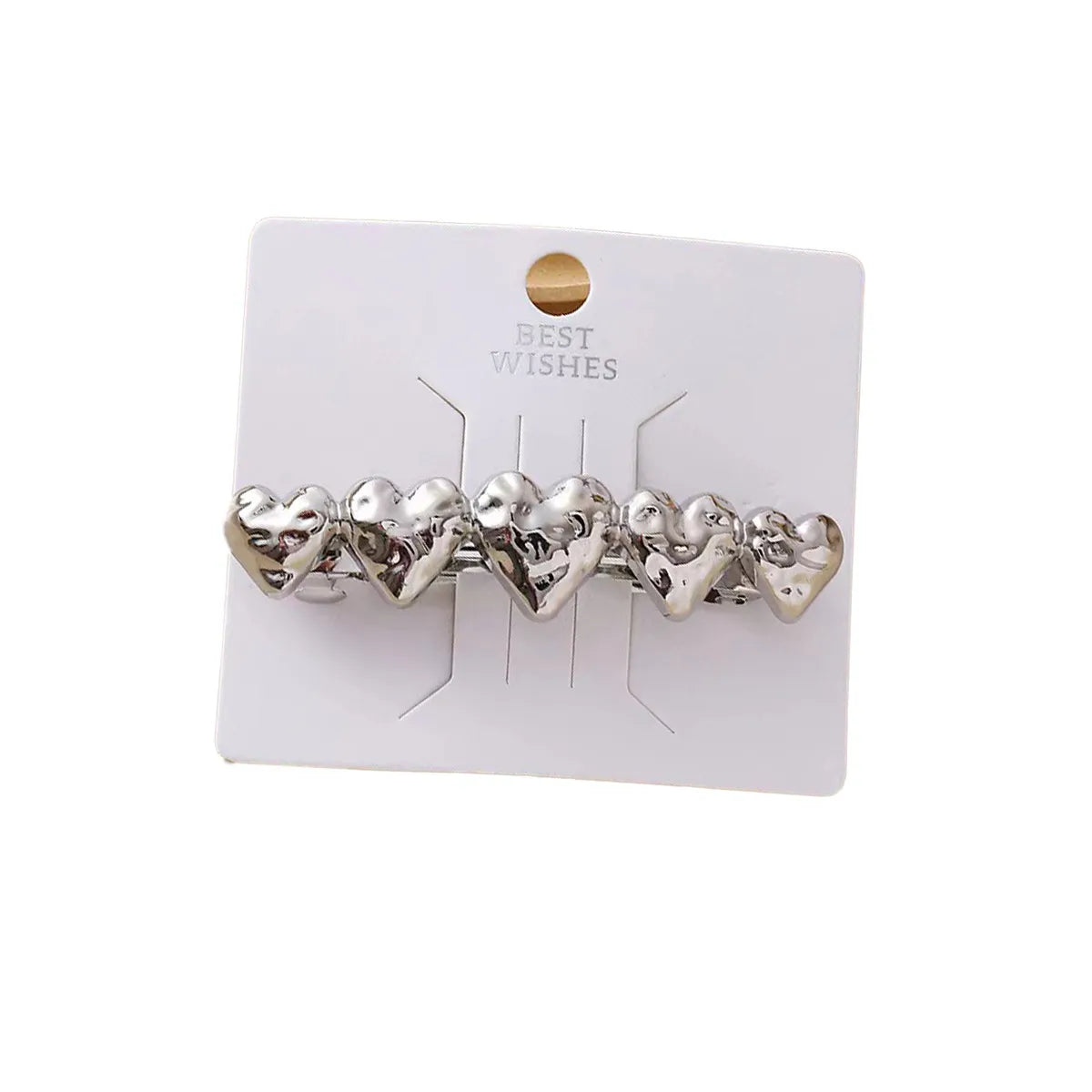 Women'S Simple Style Geometric Alloy Plating Hair Clip