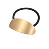 Women'S Simple Style Geometric Alloy Plating Hair Tie