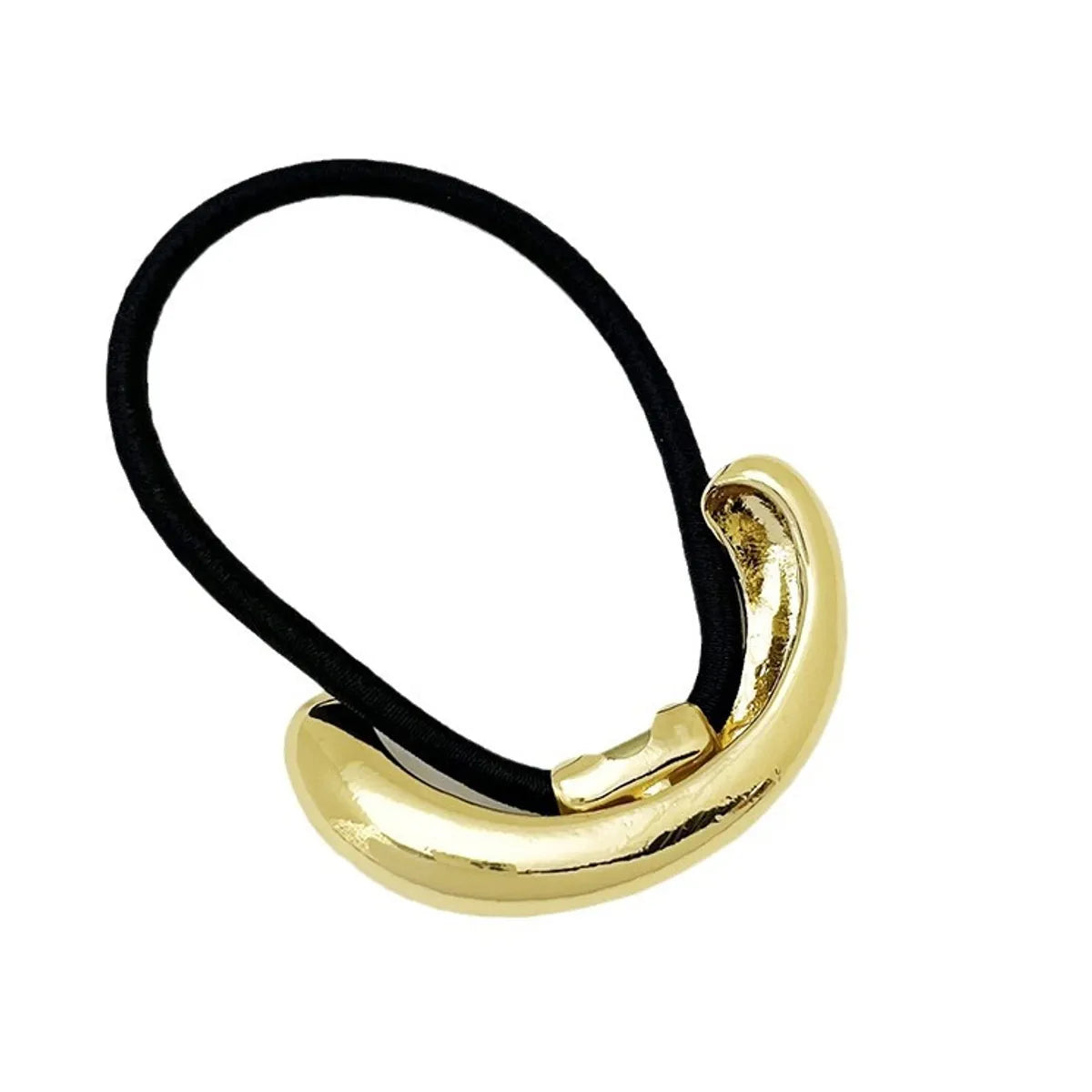 Women'S Simple Style Geometric Alloy Plating Hair Tie