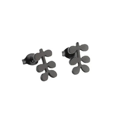 Simple Style Geometric 304 Stainless Steel No Inlaid 18K Gold Plated Ear Studs