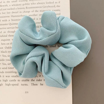 Women'S Simple Style Korean Style Flower Cloth Hair Tie