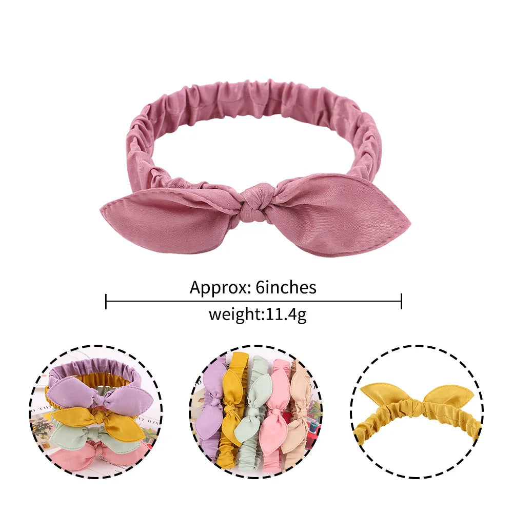 Women'S Simple Style Plaid Bow Knot Cloth Hair Band