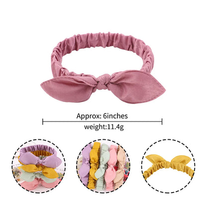 Women'S Simple Style Plaid Bow Knot Cloth Hair Band