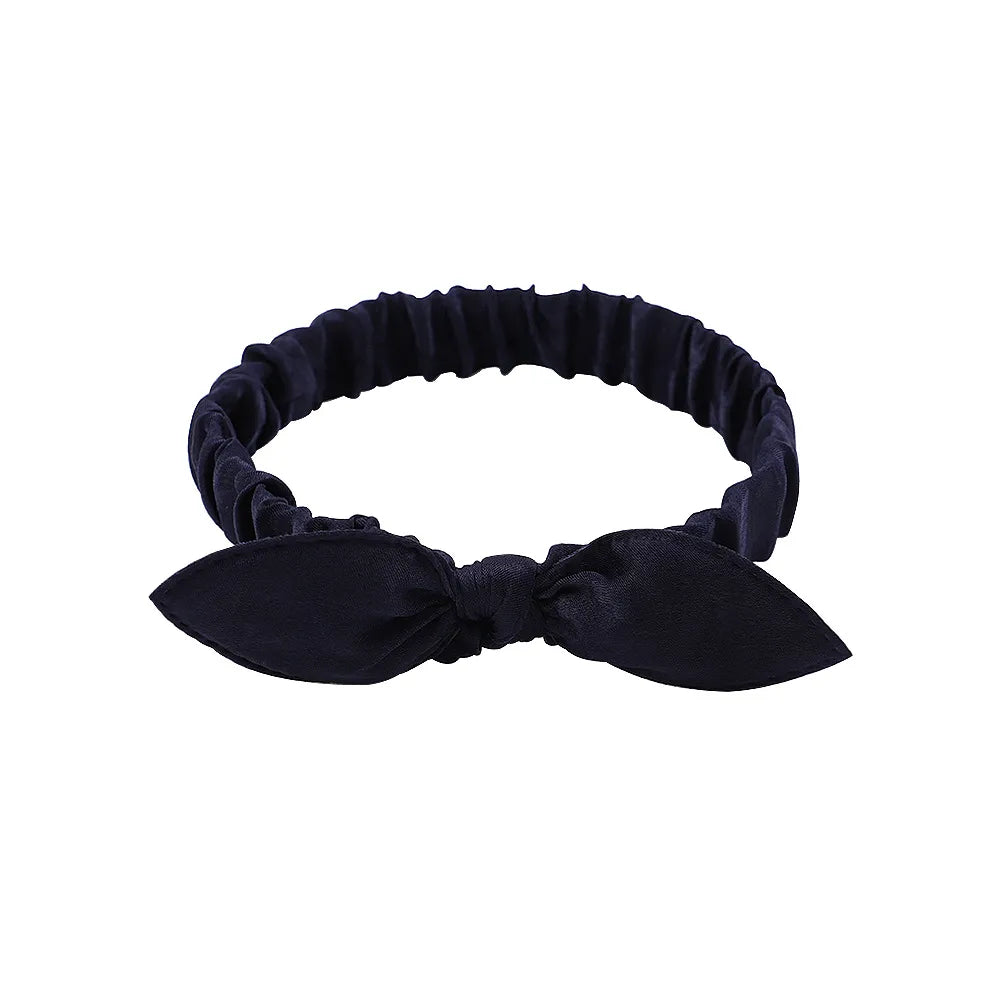 Women'S Simple Style Plaid Bow Knot Cloth Hair Band