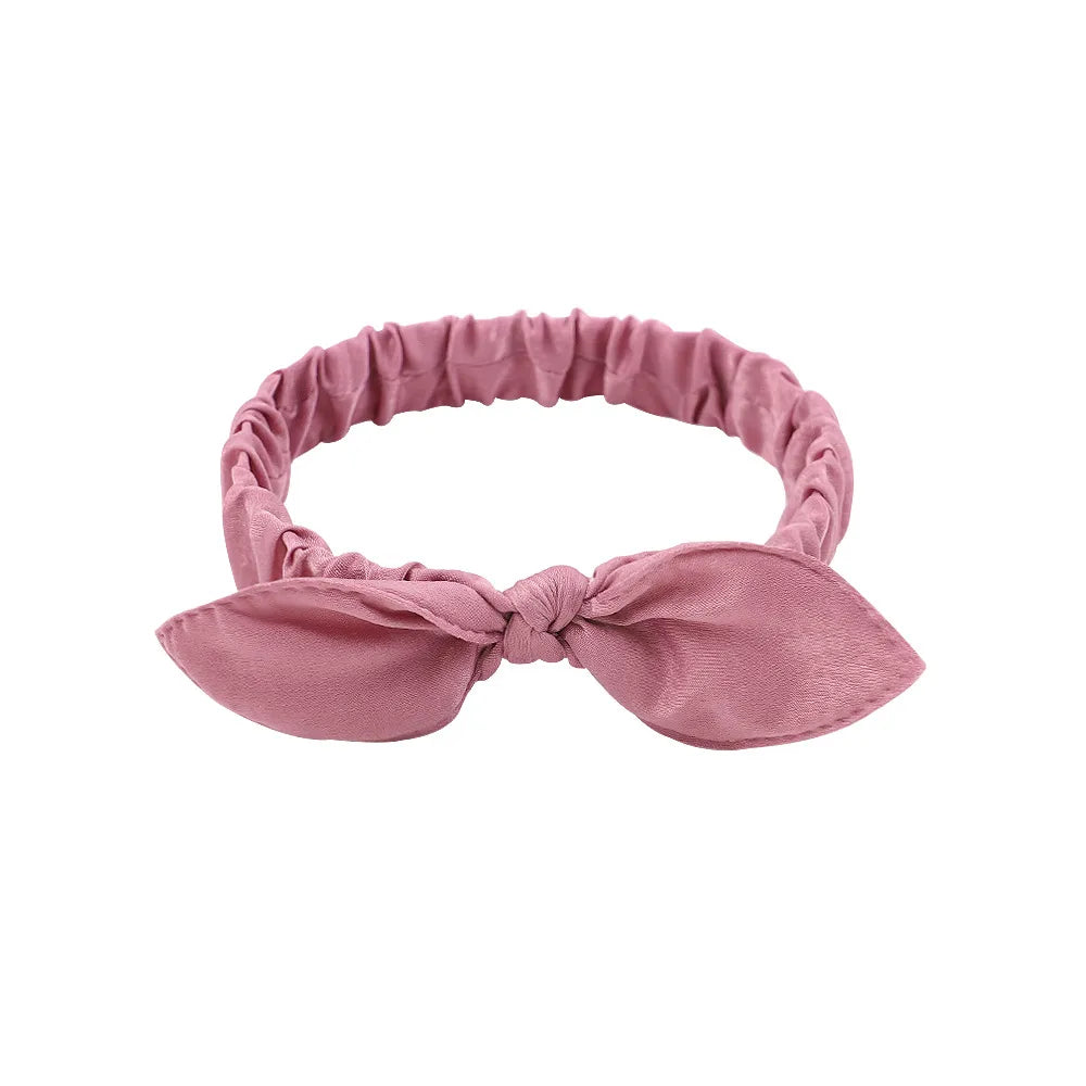 Women'S Simple Style Plaid Bow Knot Cloth Hair Band