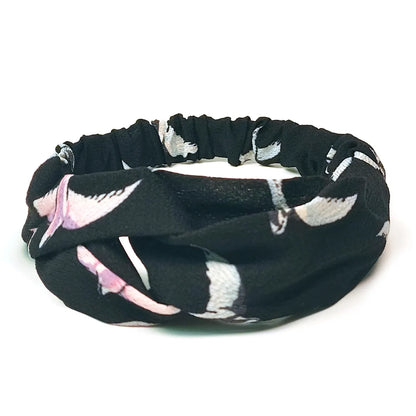 Women'S Simple Style Printing Cloth Printing Hair Band