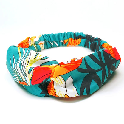 Women'S Simple Style Printing Cloth Printing Hair Band