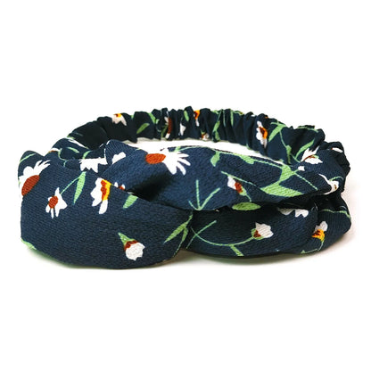 Women'S Simple Style Printing Cloth Printing Hair Band