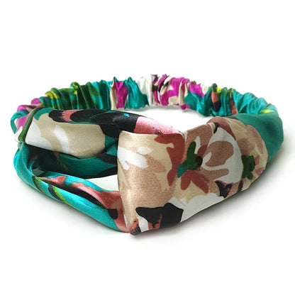 Women'S Simple Style Printing Cloth Printing Hair Band