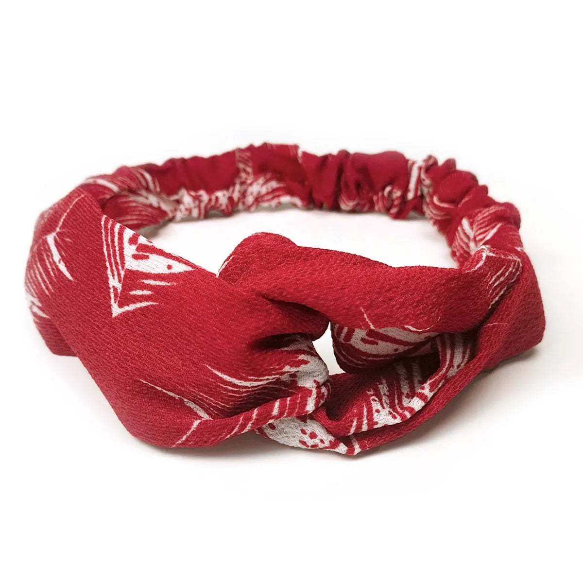 Women'S Simple Style Printing Cloth Printing Hair Band