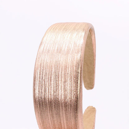 Women'S Simple Style Solid Color Cloth Hair Band