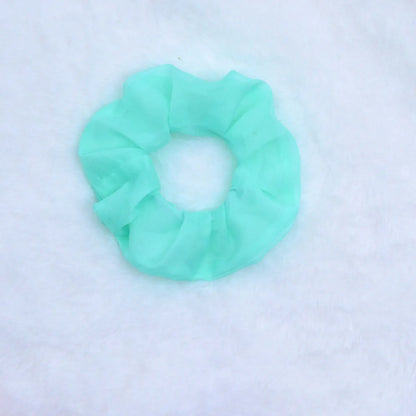 Women'S Simple Style Solid Color Cloth Handmade Hair Tie