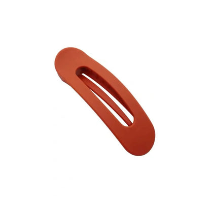 Women'S Simple Style Solid Color Plastic Hair Clip