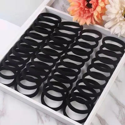 Women'S Simple Style Solid Color Rubber Band