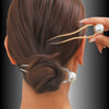 Women'S Simple Style U Shape Artificial Pearl Alloy Plating Hairpin
