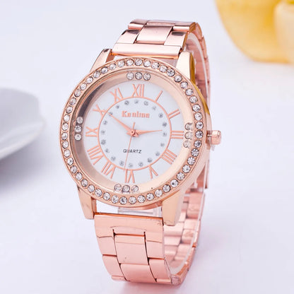 Stainless Steel Alloy Women'S Watches