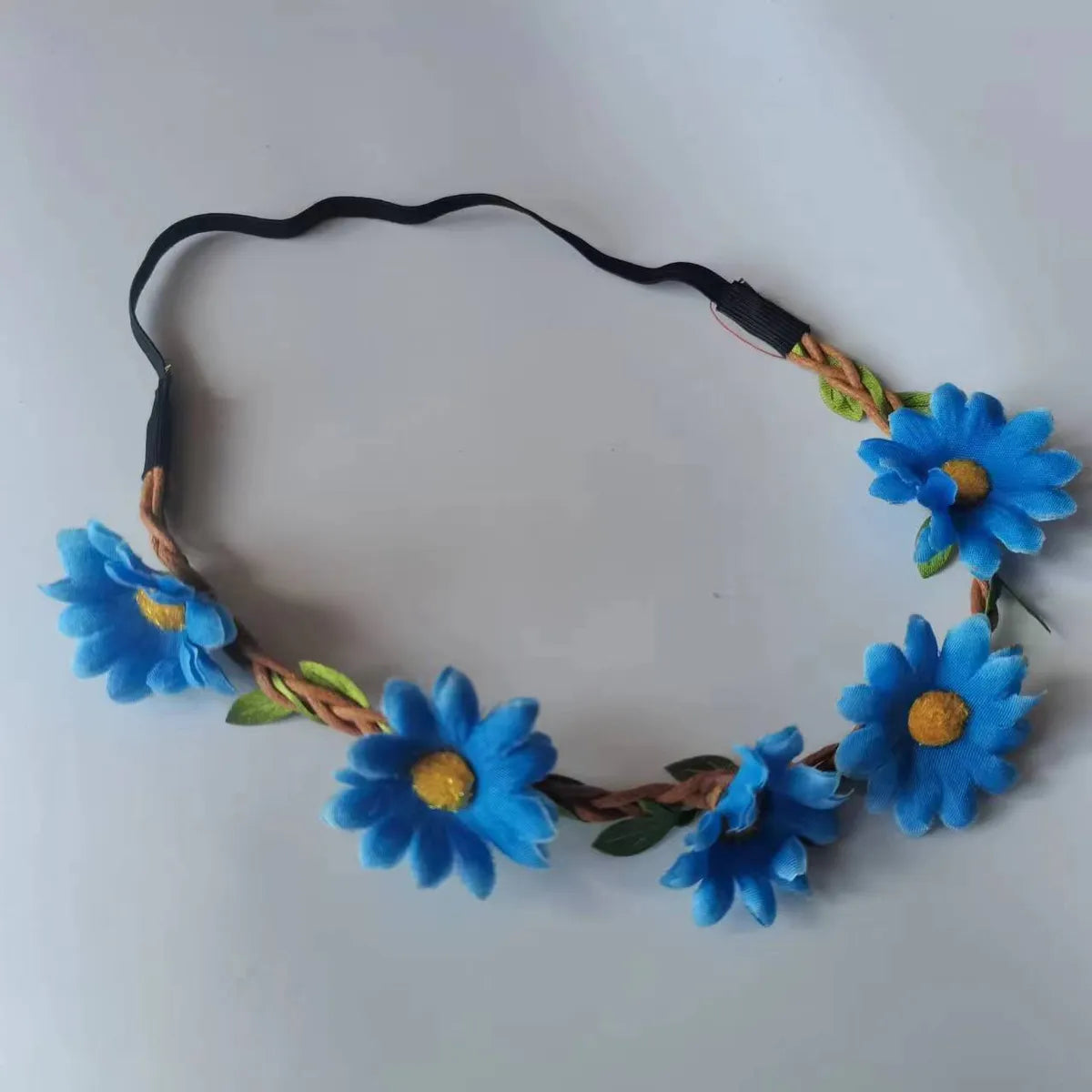 Women'S Streetwear Flower Cloth Hair Band