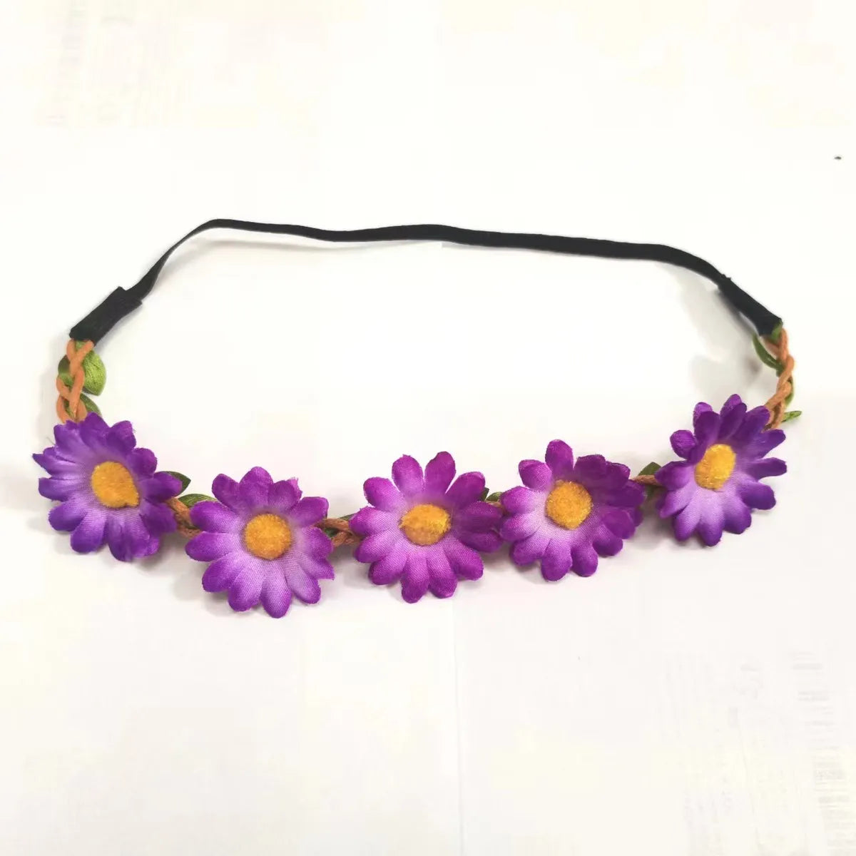 Women'S Streetwear Flower Cloth Hair Band