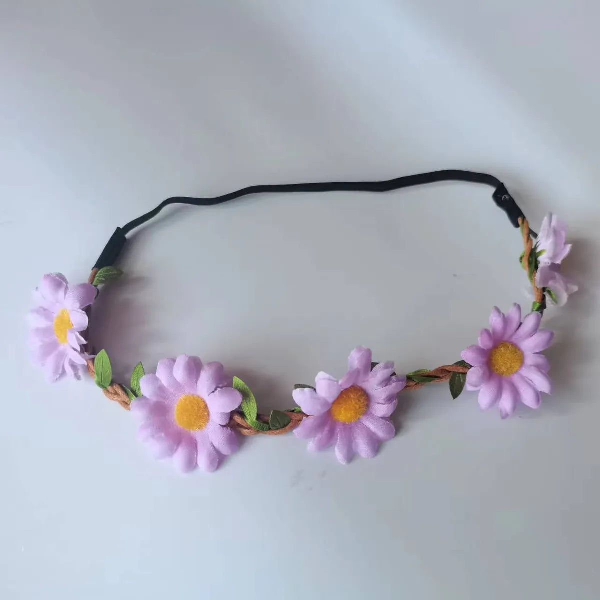 Women'S Streetwear Flower Cloth Hair Band