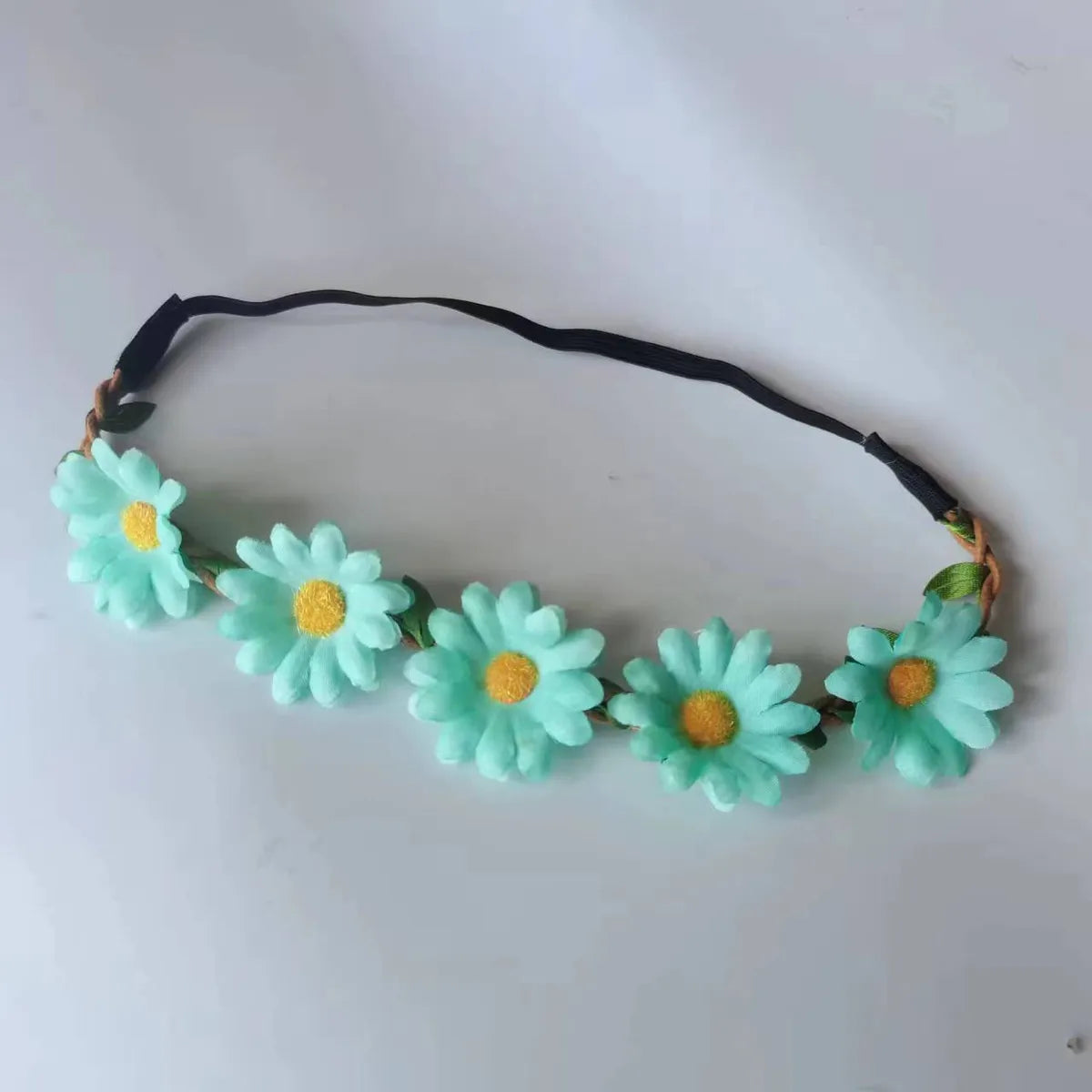 Women'S Streetwear Flower Cloth Hair Band