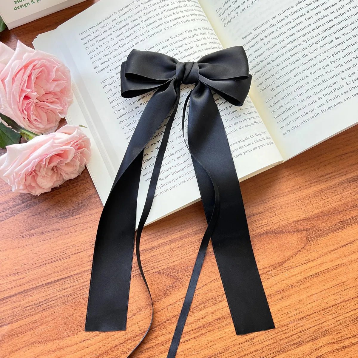 Women'S Sweet Bow Knot Cloth Handmade Hair Clip