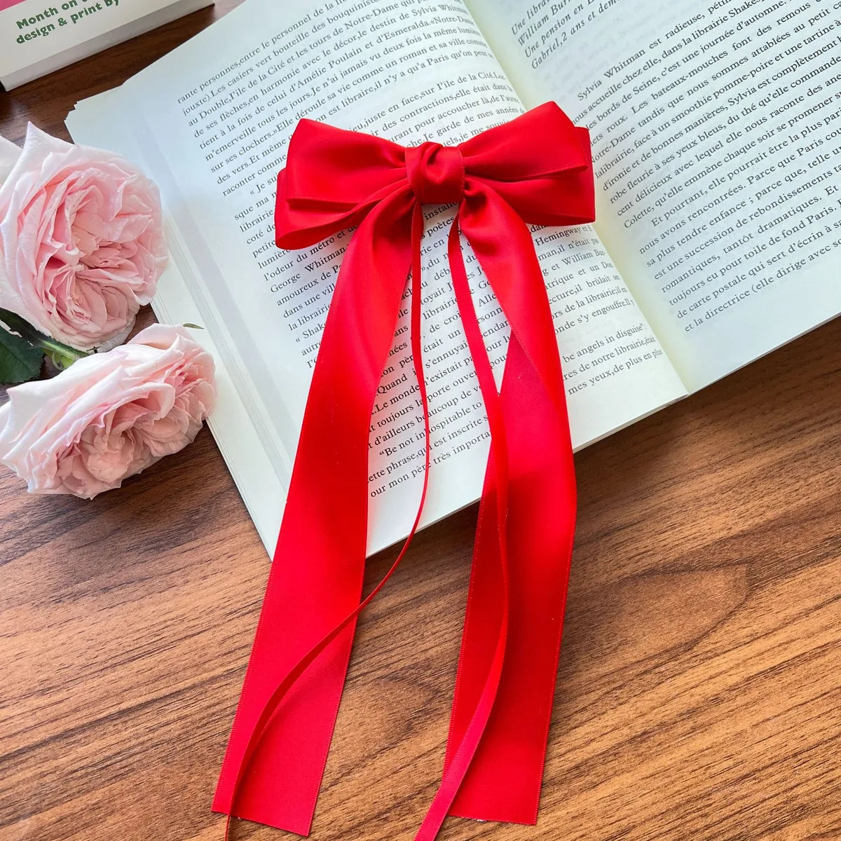 Women'S Sweet Bow Knot Cloth Handmade Hair Clip