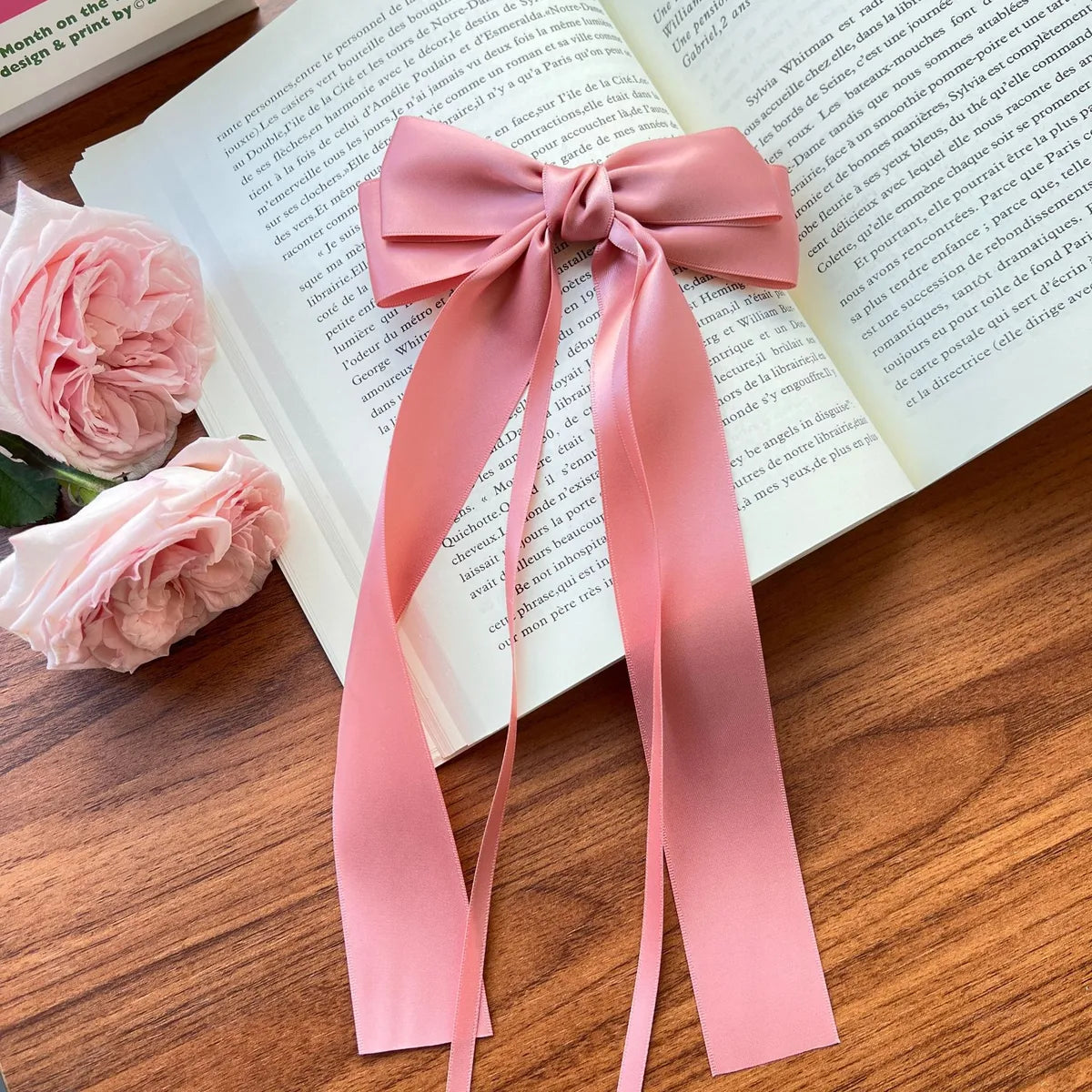 Women'S Sweet Bow Knot Cloth Handmade Hair Clip