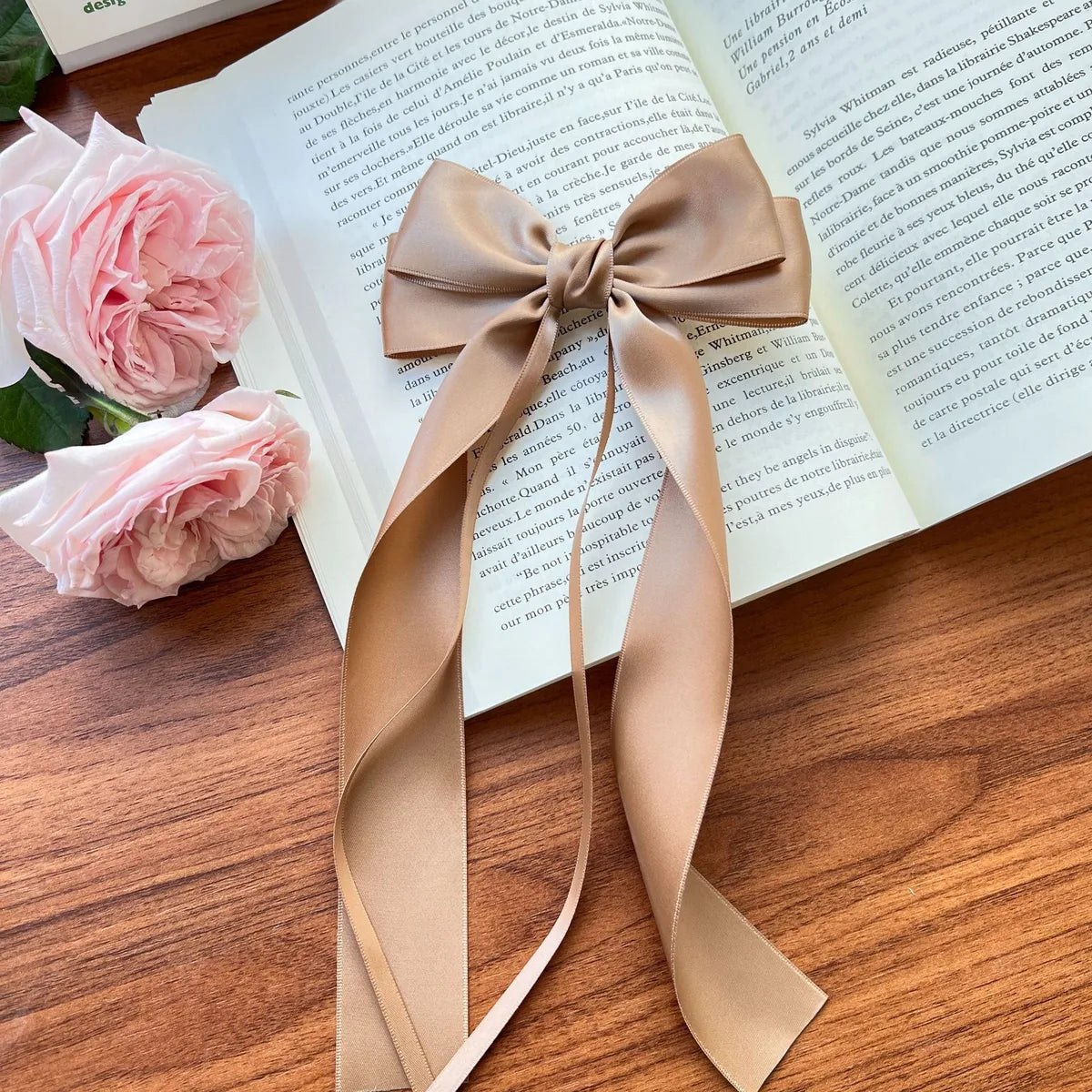 Women'S Sweet Bow Knot Cloth Handmade Hair Clip