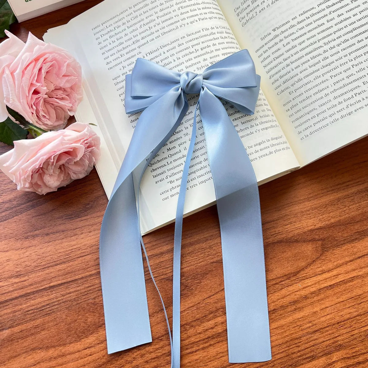 Women'S Sweet Bow Knot Cloth Handmade Hair Clip