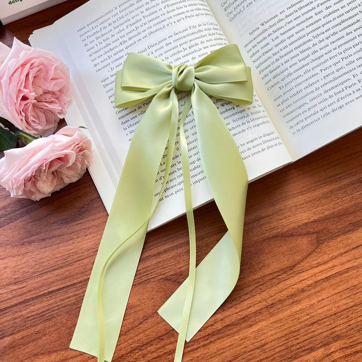 Women'S Sweet Bow Knot Cloth Handmade Hair Clip