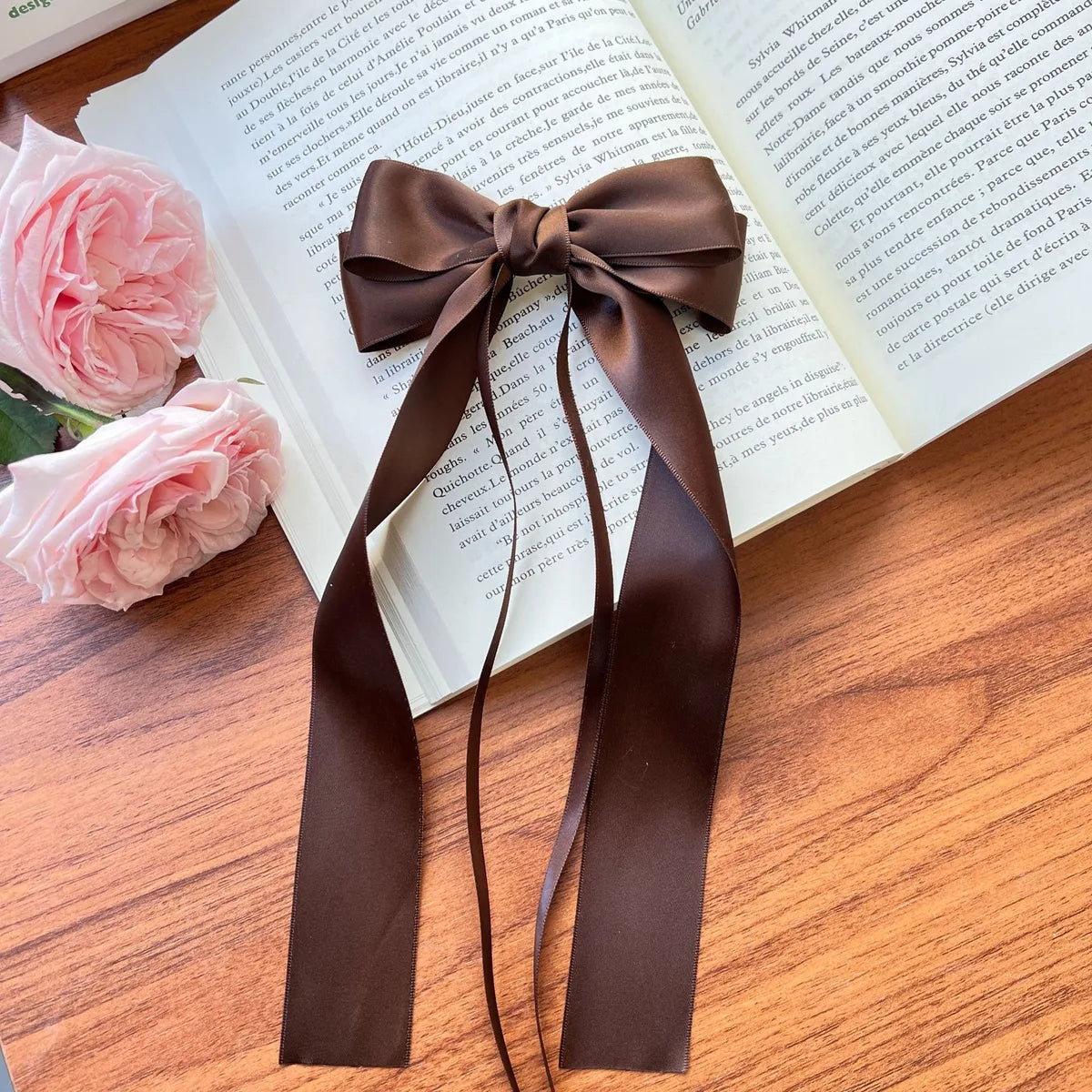 Women'S Sweet Bow Knot Cloth Handmade Hair Clip