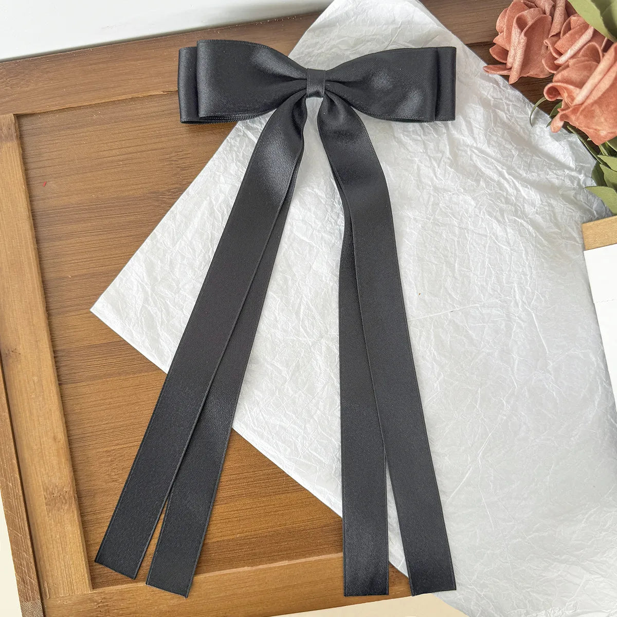 Women'S Sweet Bow Knot Ribbon Hair Clip